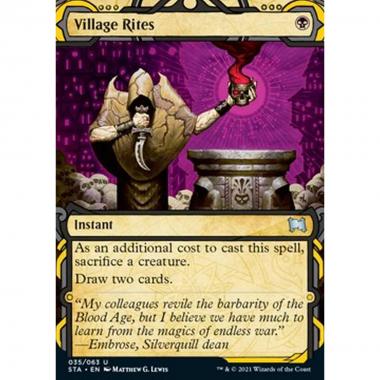 Village Rites (V.1) - Riti del Villaggio (V.1) - [STA] [NM] [Foil]
