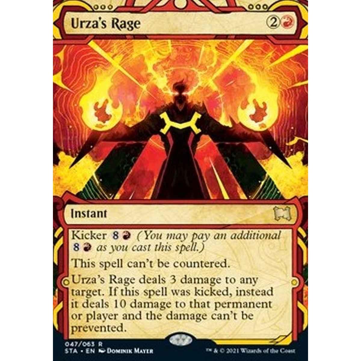 Urza's Rage (V.1) - Ira di Urza (V.1) - [STA] [NM]