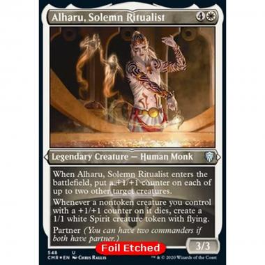 Alharu, Solemn Ritualist - Alharu, Solemn Ritualist - [XCMR] [NM] [Foil]