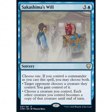 Sakashima's Will - Sakashima's Will - [CMR] [NM] [Foil]
