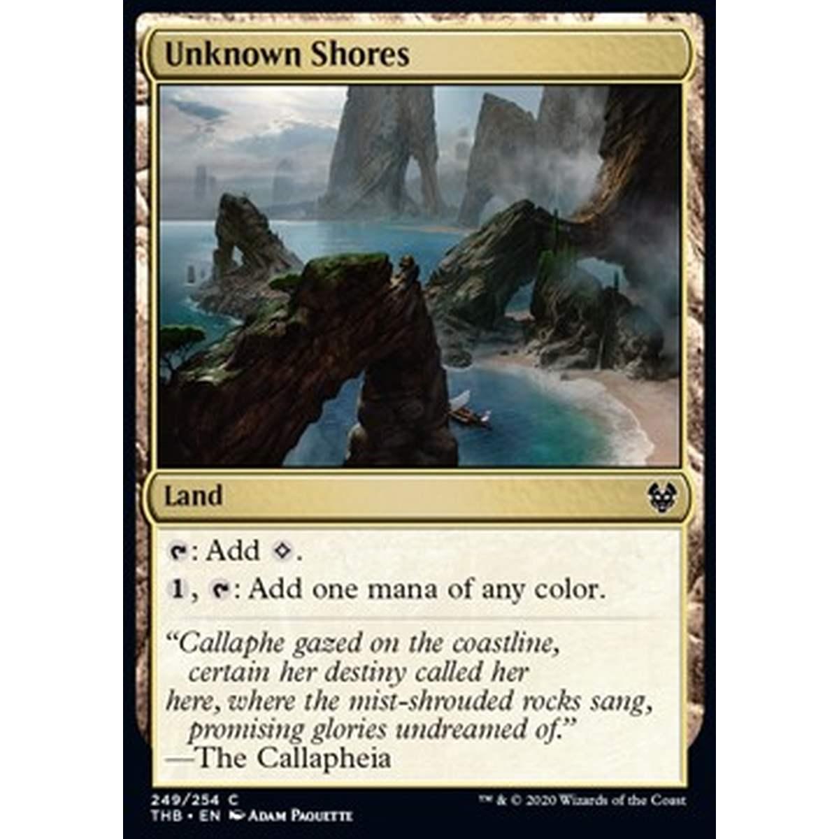 Unknown Shores - Coste Sconosciute - [THB] [NM]