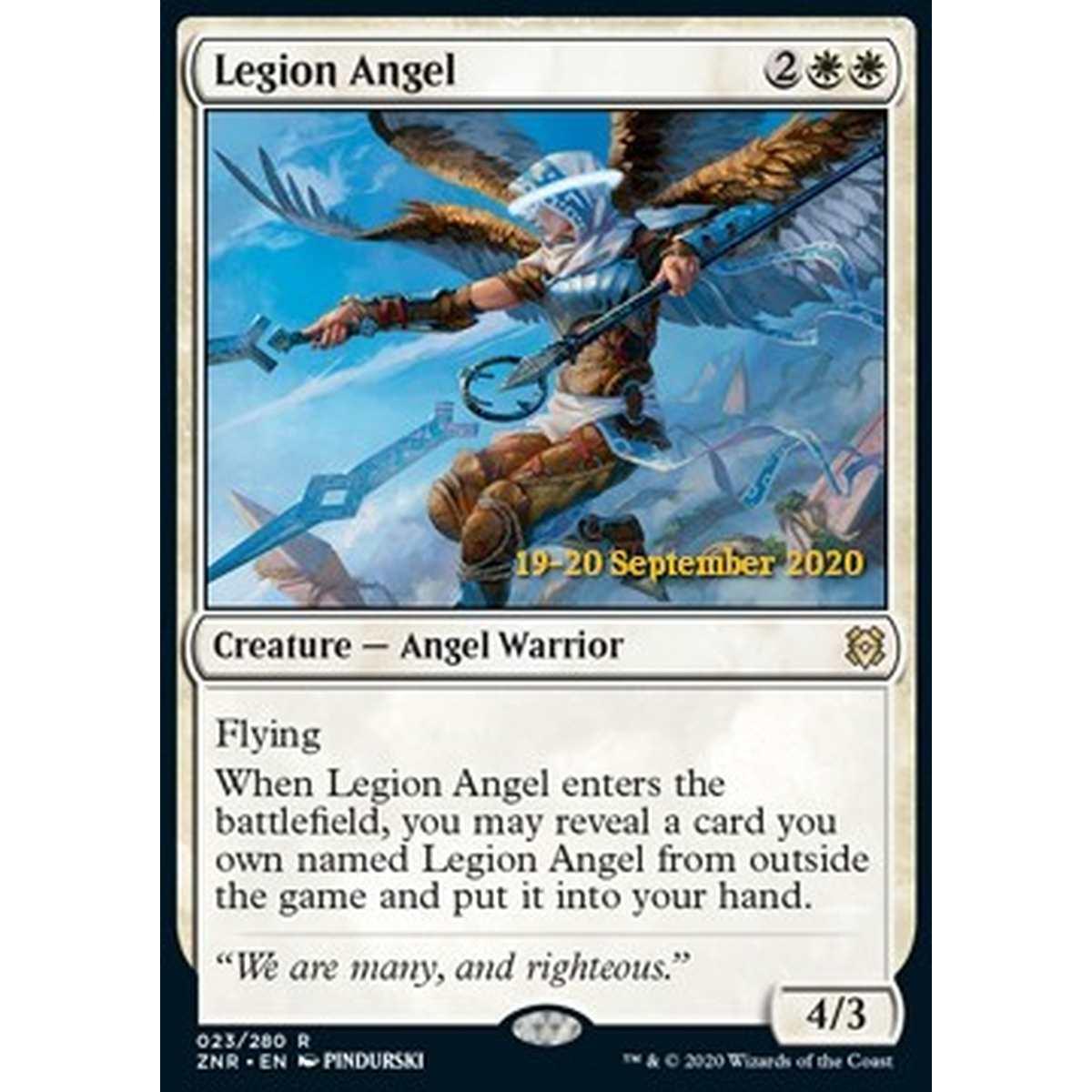 Legion Angel (V.2) - Angelo della Legione (V.2) - [PZNR] [NM] [Foil]