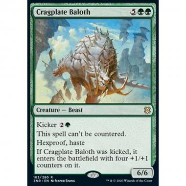 Cragplate Baloth - Cragplate Baloth - [ZNR] [NM] [Foil]