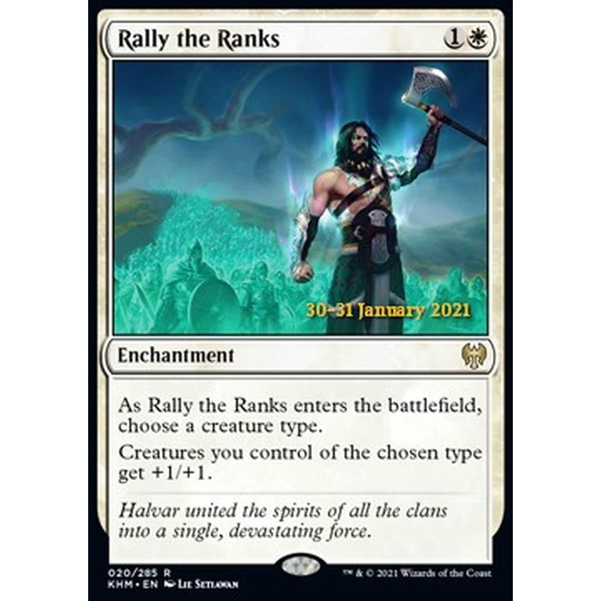 Rally the Ranks (V.1) - Radunare i Ranghi (V.1) - [PKHM] [NM] [Foil]