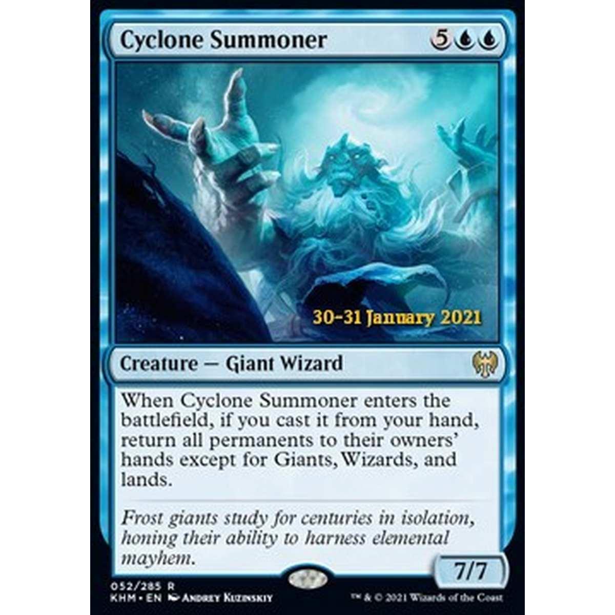 Cyclone Summoner (V.1) - Evocatore di Cicloni (V.1) - [PKHM] [NM] [Foil]
