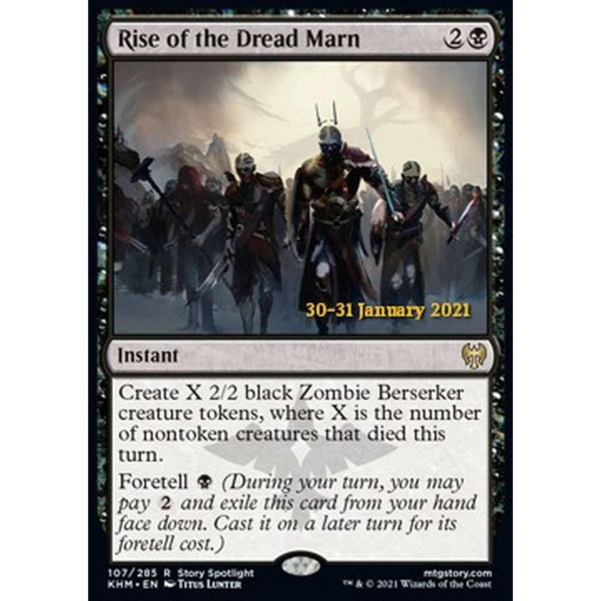Rise of the Dread Marn (V.1) - Ascesa dell'Armata Terrificante (V.1) - [PKHM] [NM] [Foil]
