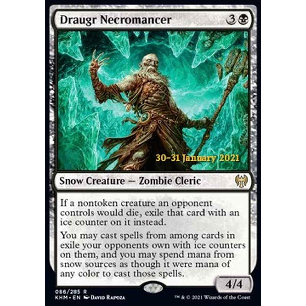 Draugr Necromancer (V.1) - Draugr Necromante (V.1) - [PKHM] [NM] [Foil]