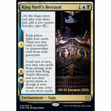 King Narfi's Betrayal (V.1) - Tradimento di Re Narfi (V.1) - [PKHM] [NM] [Foil]