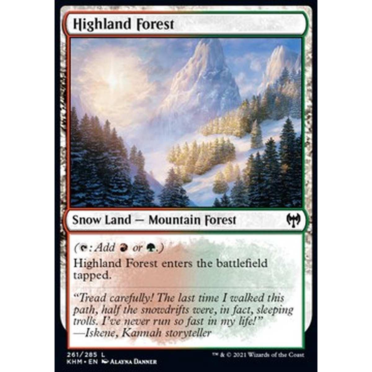 Highland Forest - Foresta dell'Altopiano - [KHM] [NM] [Foil]