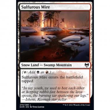 Sulfurous Mire - Pantano Sulfureo - [KHM] [NM] [Foil]