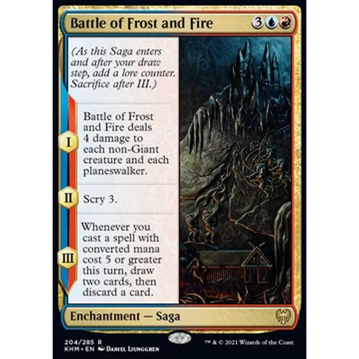 Battle of Frost and Fire - Battaglia di Gelo e Fiamme - [KHM] [NM] [Foil]