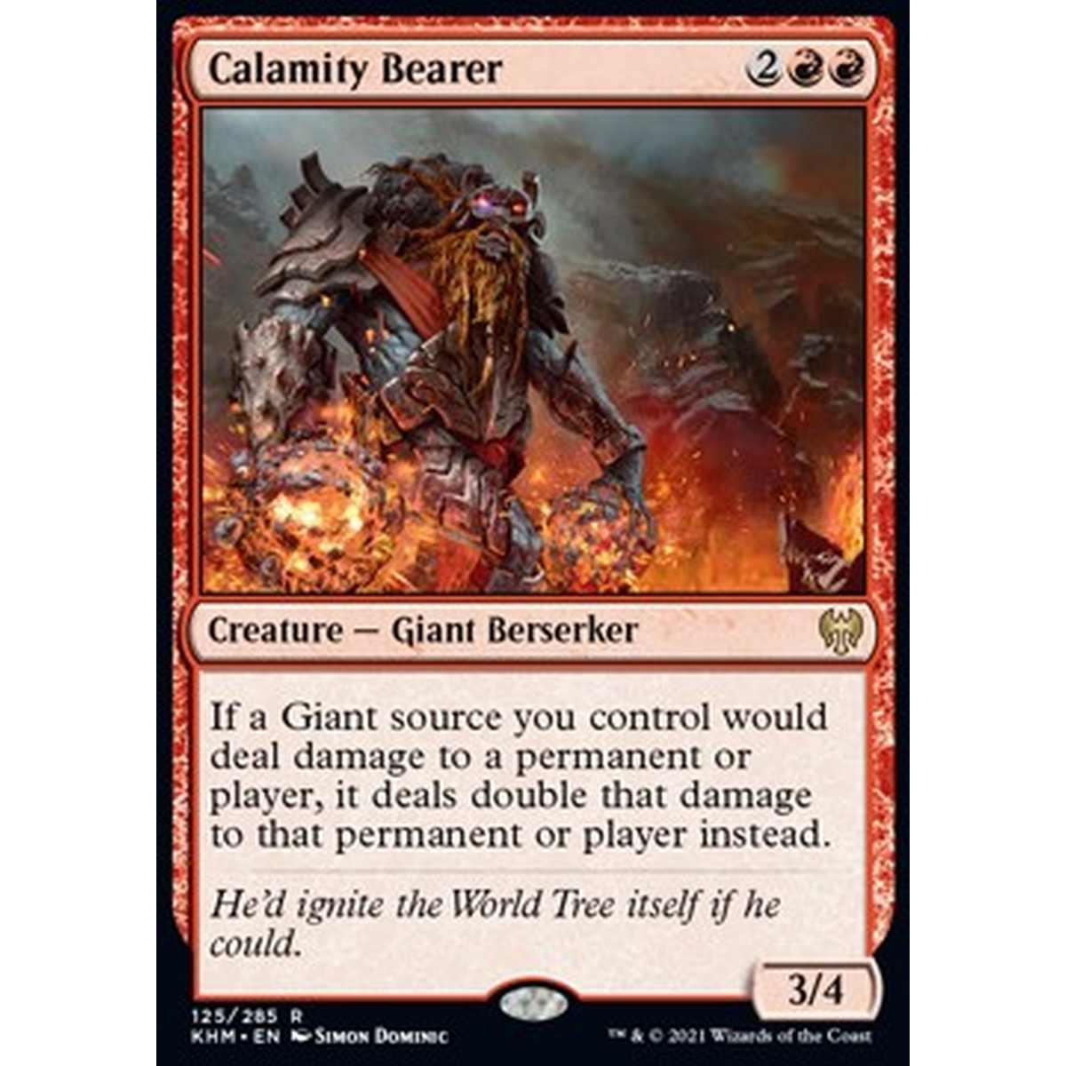 Calamity Bearer - Portatore di Calamit  - [KHM] [NM] [Foil]