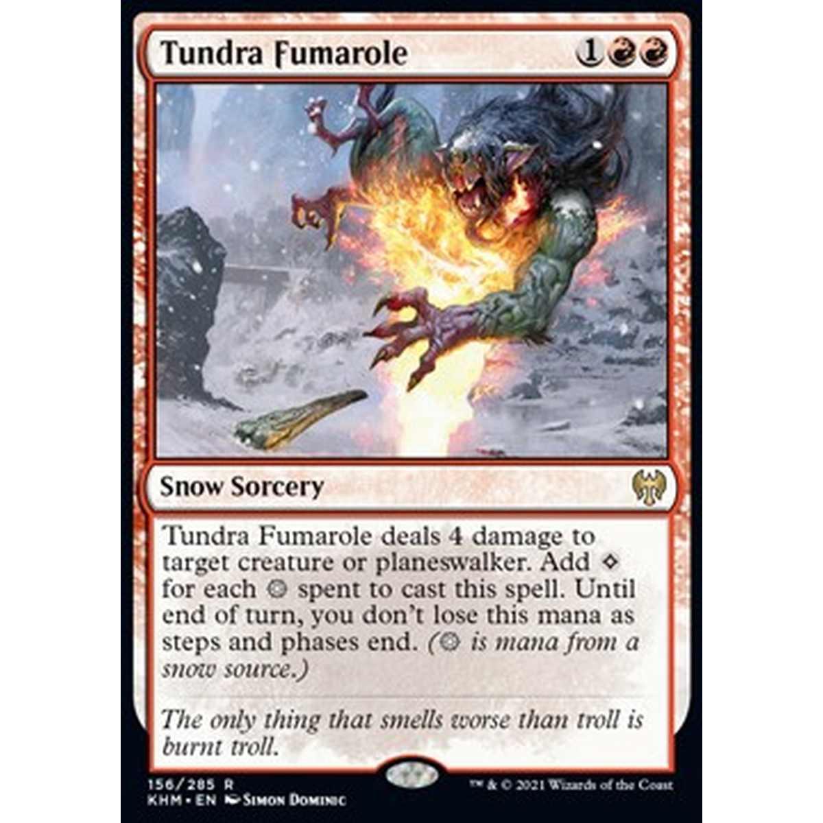 Tundra Fumarole - Fumarola della Tundra - [KHM] [NM] [Foil]