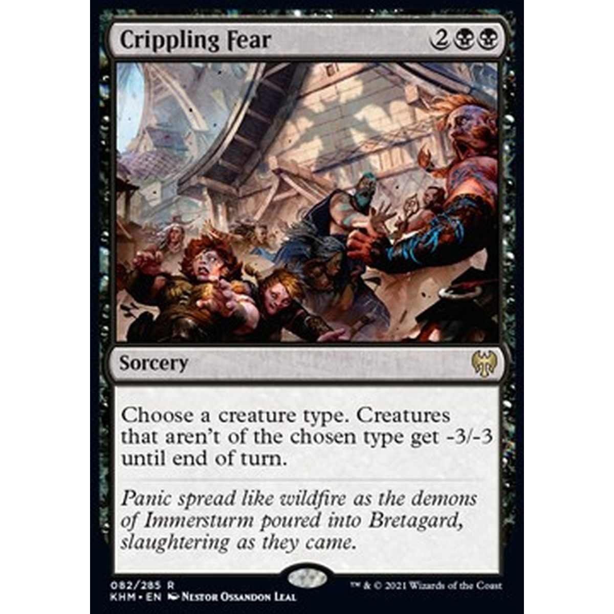 Crippling Fear - Paura Opprimente - [KHM] [NM] [Foil]