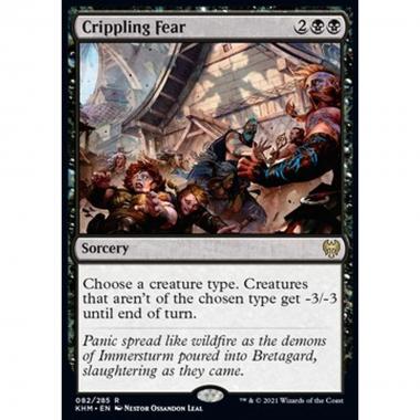 Crippling Fear - Paura Opprimente - [KHM] [NM] [Foil]