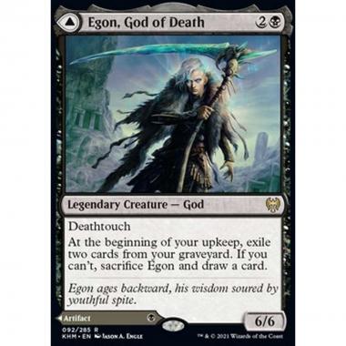 Egon, God of Death // Throne of Death - Egon, Dio della Morte // Trono della Morte - [KHM] [NM] [Foil]
