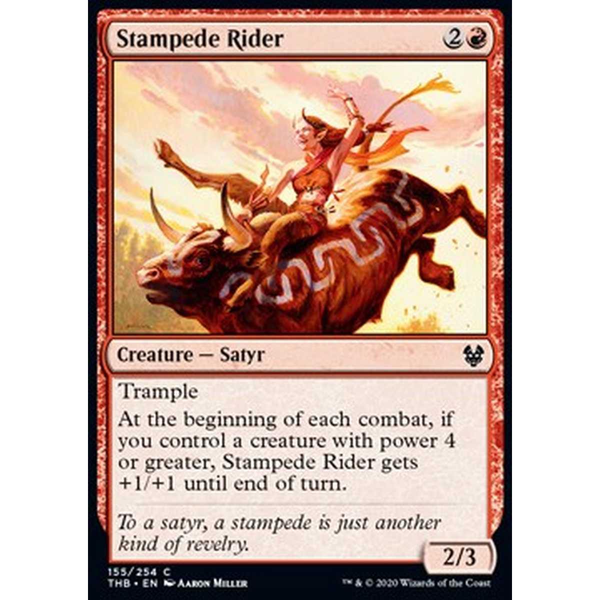 Stampede Rider - Cavalcante della Carica - [THB] [NM]