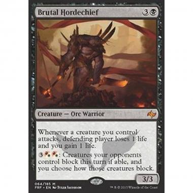 Brutal Hordechief - Condottiero dell'Orda Brutale - [FRF] [NM]
