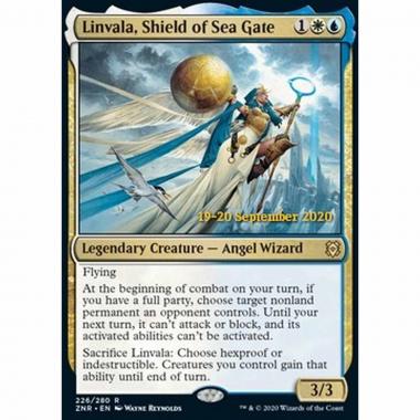 Linvala, Shield of Sea Gate (V.2) - Linvala, Scudo di Portale Marino (V.2) - [PZNR] [NM] [Foil]