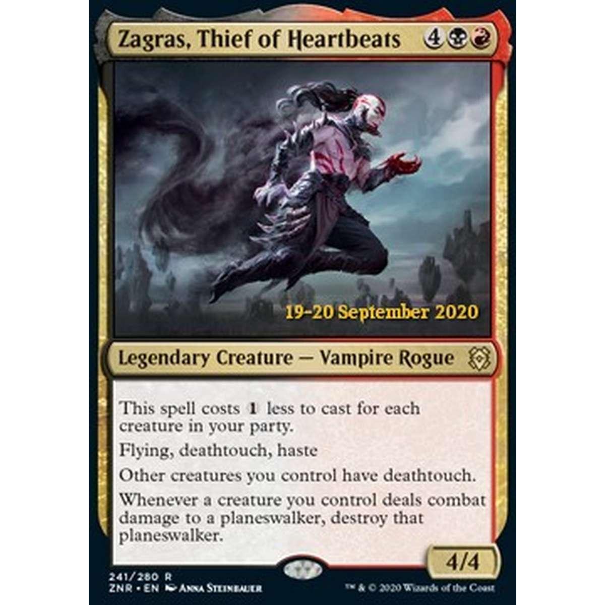 Zagras, Thief of Heartbeats (V.2) - Zagras, Ladro di Battiti (V.2) - [PZNR] [NM] [Foil]