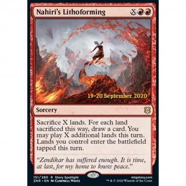 Nahiri's Lithoforming (V.2) - Litomorfosi di Nahiri (V.2) - [PZNR] [NM] [Foil]