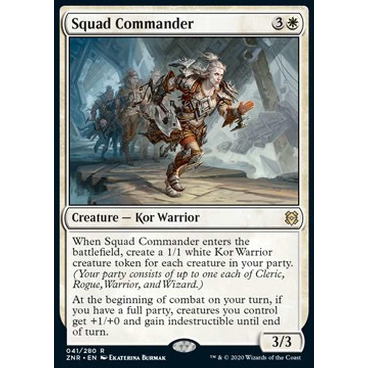 Squad Commander - Comandante della Squadra - [ZNR] [NM] [Foil]