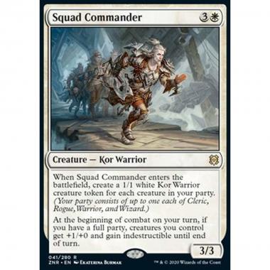 Squad Commander - Comandante della Squadra - [ZNR] [NM] [Foil]