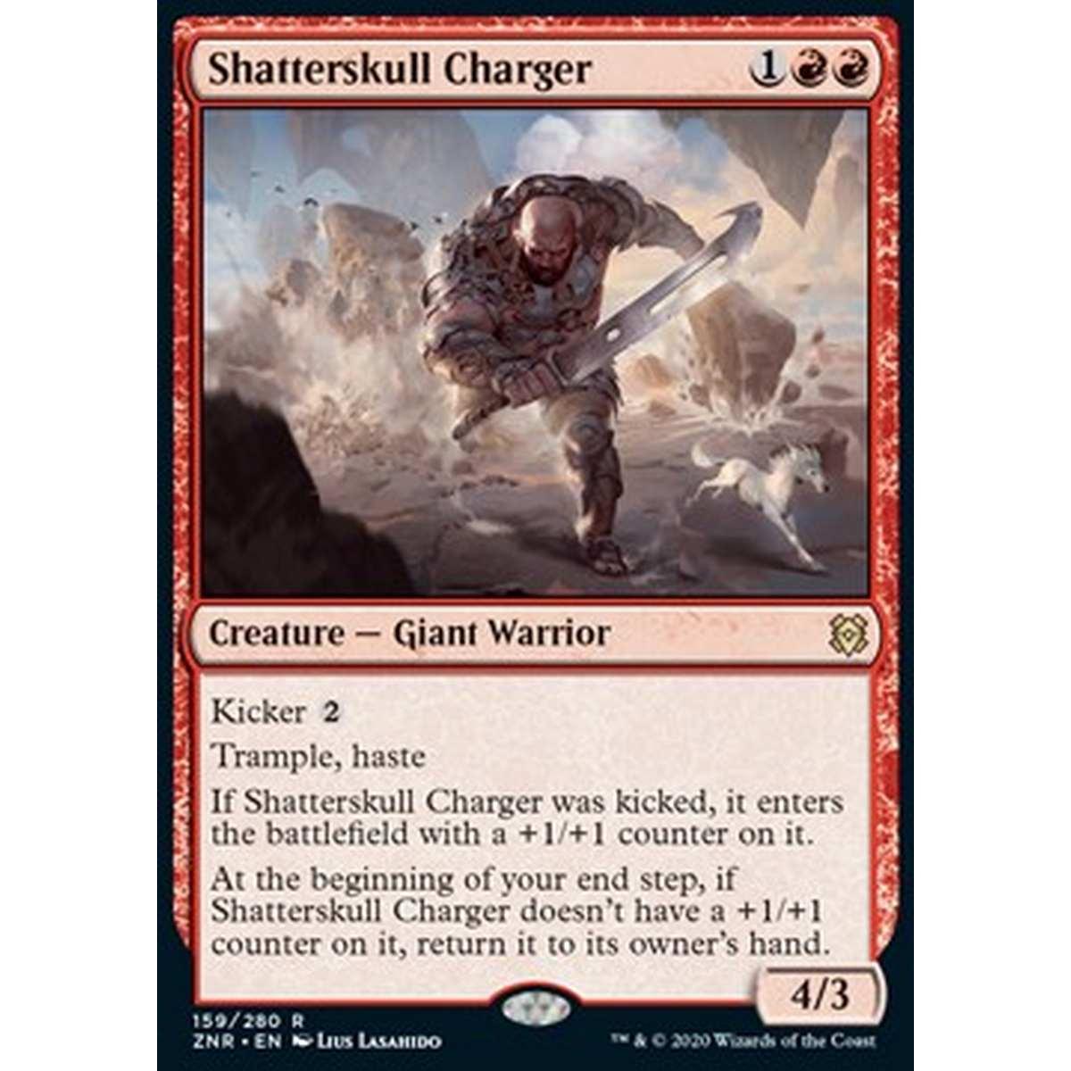 Shatterskull Charger - Assaltatore di Frantumateschio - [ZNR] [NM] [Foil]