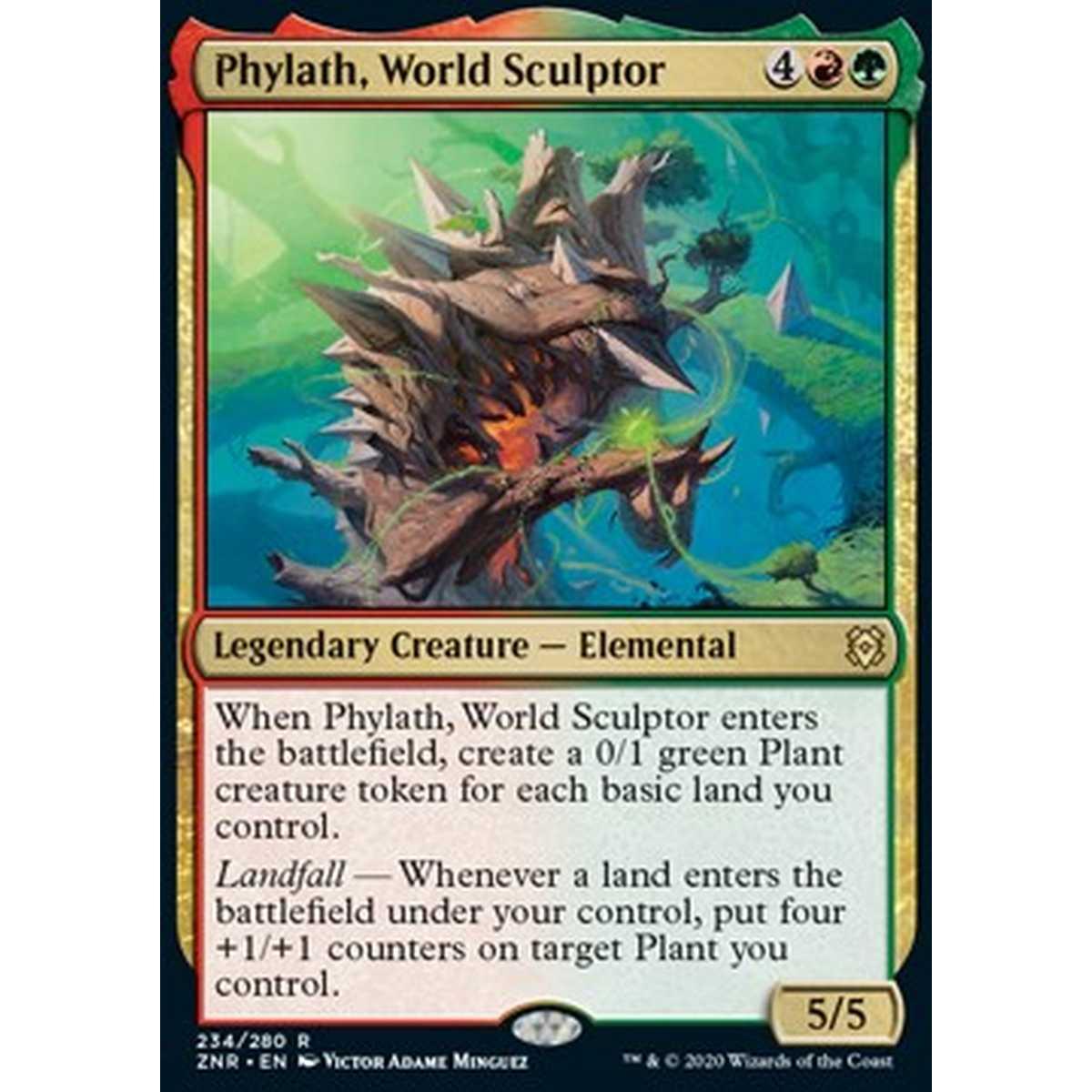 Phylath, World Sculptor - Phylath, Scultore del Mondo - [ZNR] [NM] [Foil]