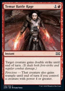 Temur Battle Rage - Temur Battle Rage - [2XM] [NM] [Foil]