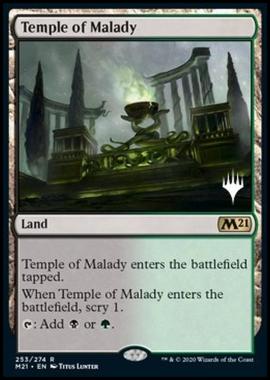 Temple of Malady (V.1) - Tempio della Malattia (V.1) - [PM21] [NM]