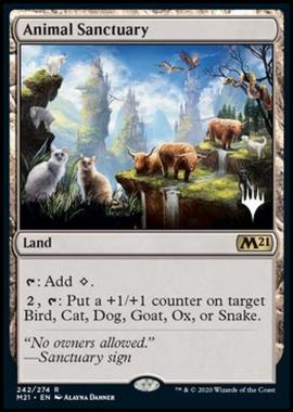 Animal Sanctuary (V.1) - Santuario degli Animali (V.1) - [PM21] [NM] [Foil]