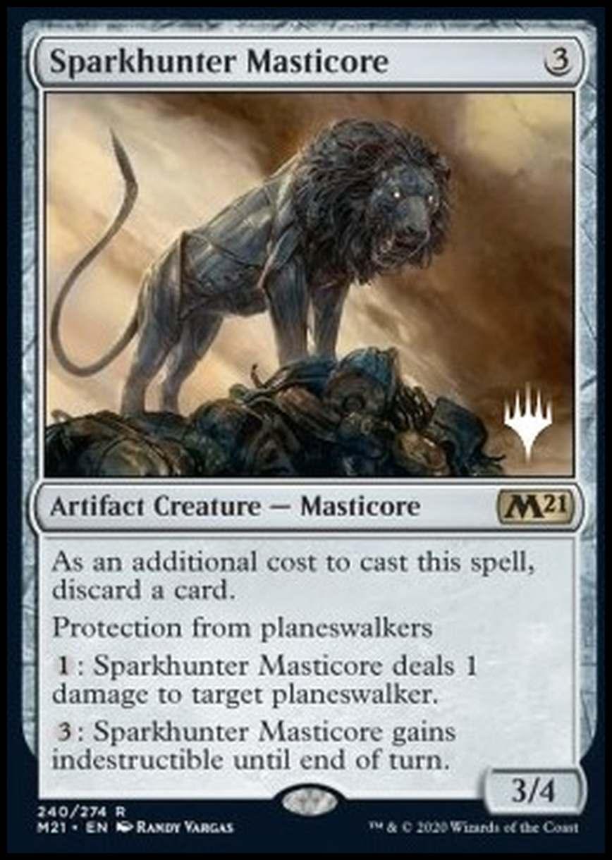 Sparkhunter Masticore (V.1) - Masticora Cacciascintille (V.1) - [PM21] [NM] [Foil]