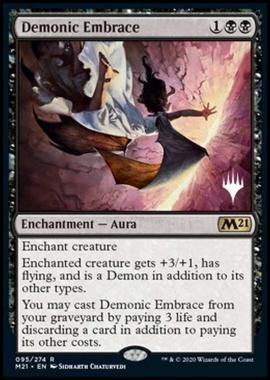 Demonic Embrace (V.1) - Abbraccio Demoniaco (V.1) - [PM21] [NM] [Foil]