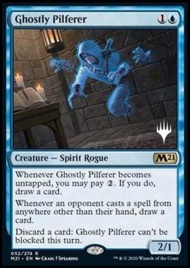 Ghostly Pilferer (V.1) - Saccheggiatore Incorporeo (V.1) - [PM21] [NM] [Foil]