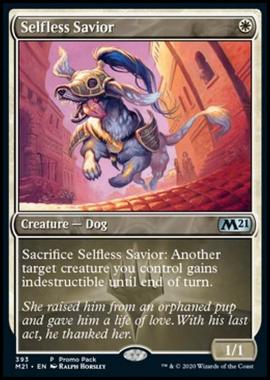 Selfless Savior - Salvatore Altruista - [PM21] [NM] [Foil]