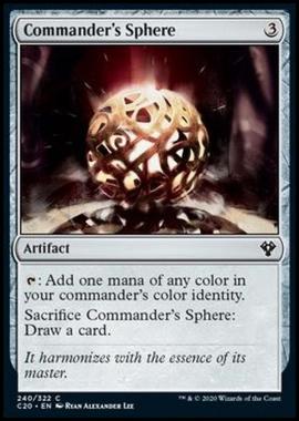 Commander's Sphere - Commander's Sphere - [C20] [NM]
