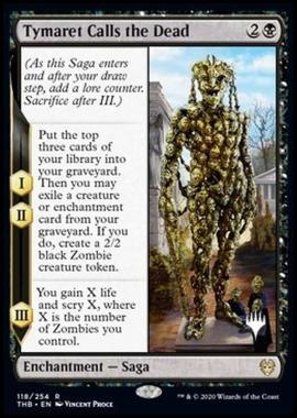 Tymaret Calls the Dead (V.1) - Tymaret Evoca i Morti (V.1) - [PTHB] [NM] [Foil]
