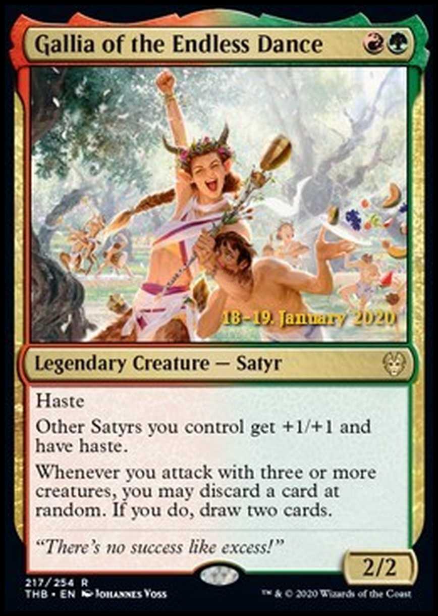 Gallia of the Endless Dance (V.2) - Galya della Danza Interminabile (V.2) - [PTHB] [NM] [Foil]