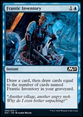 Frantic Inventory - Frantic Inventory - [M21] [NM] [Foil]