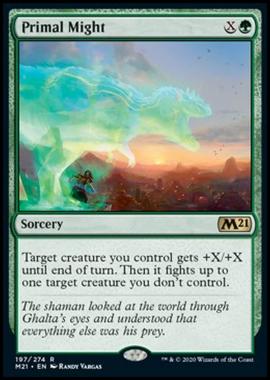 Primal Might - Potenza Primordiale - [M21] [NM] [Foil]