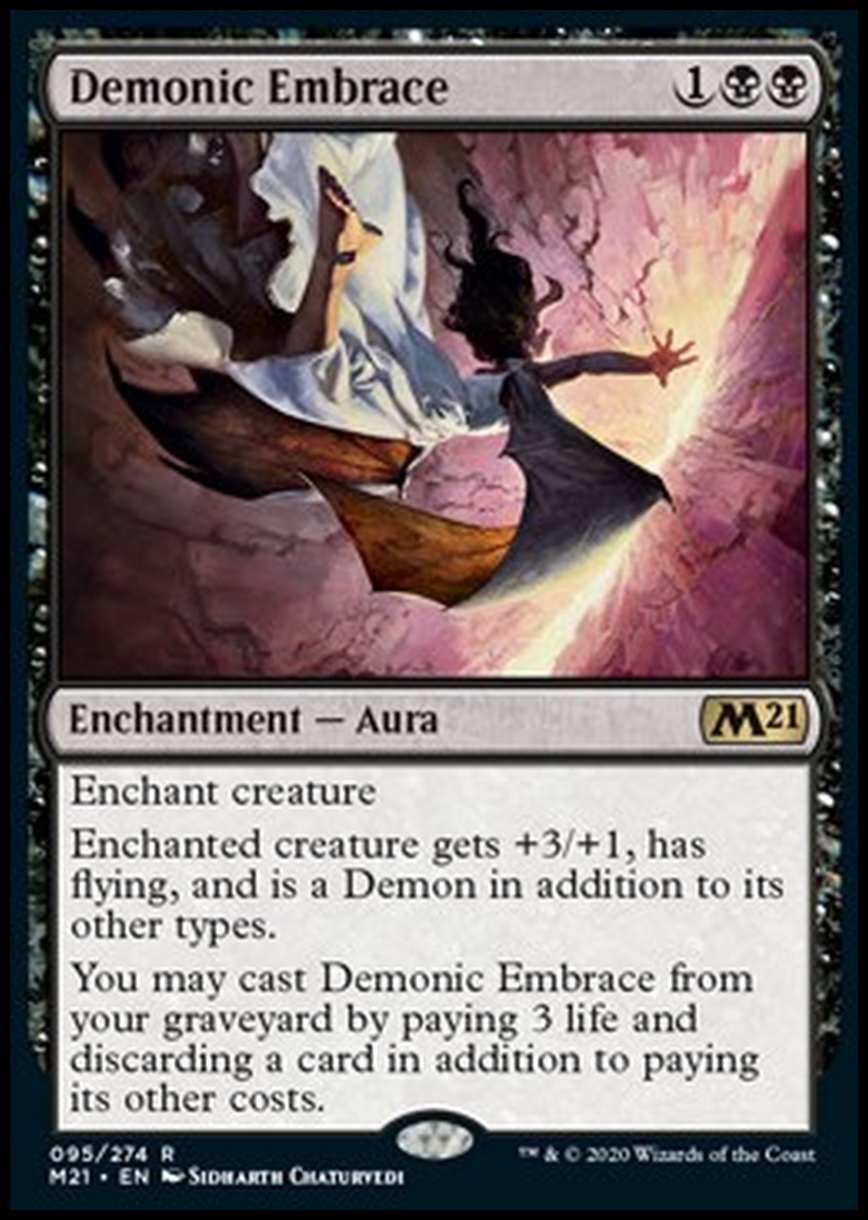 Demonic Embrace - Abbraccio Demoniaco - [M21] [NM] [Foil]