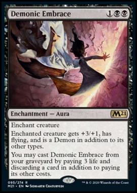 Demonic Embrace - Abbraccio Demoniaco - [M21] [NM] [Foil]