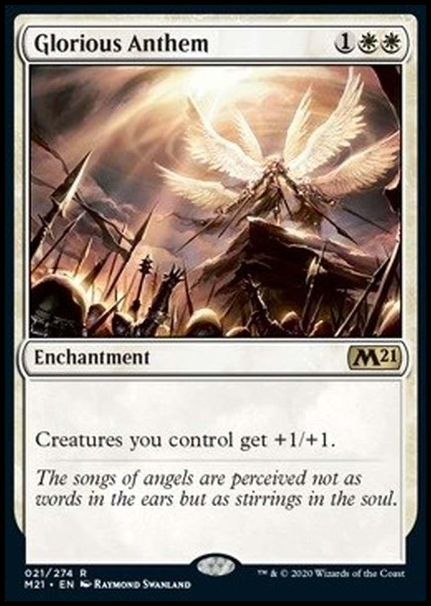 Glorious Anthem - Inno Glorioso - [M21] [NM] [Foil]