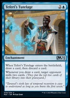 Teferi's Tutelage - Tutela di Teferi - [M21] [NM] [Foil]