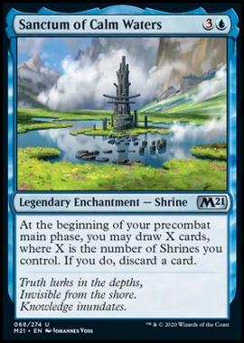 Sanctum of Calm Waters - Santuario delle Acque Calme - [M21] [NM] [Foil]