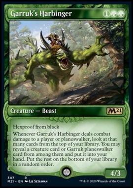 Garruk's Harbinger - Messaggero di Garruk - [XM21] [NM] [Foil]