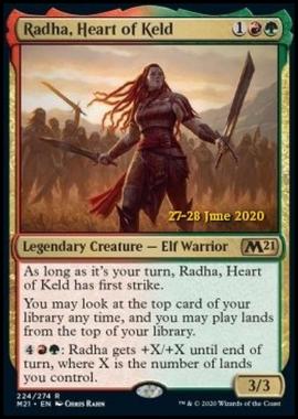 Radha, Heart of Keld (V.2) - Radha, Cuore di Keld (V.2) - [PM21] [NM] [Foil]
