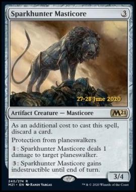 Sparkhunter Masticore (V.2) - Masticora Cacciascintille (V.2) - [PM21] [NM] [Foil]