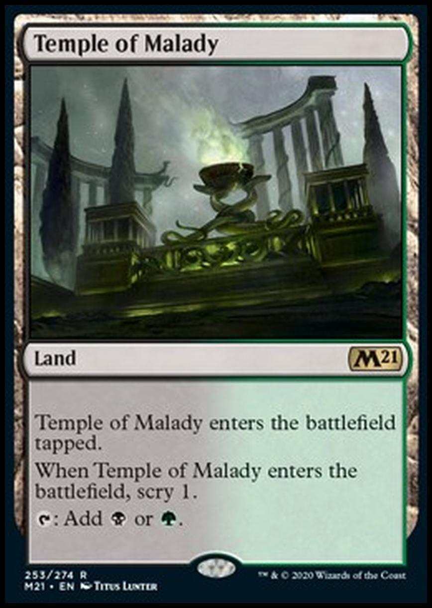 Temple of Malady - Tempio della Malattia - [M21] [NM]